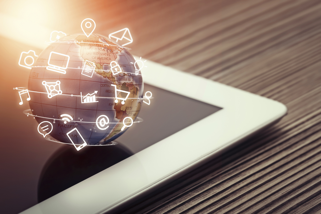 The main types of the map software