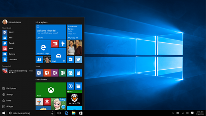 Windows 10 first look